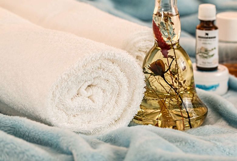 Wellness Massage Handtuch